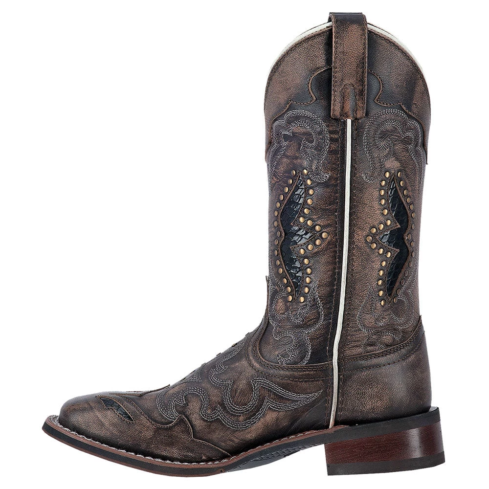 Laredo Women's Spellbound Square Toe Cowgirl Boots 4 Laredo Women's Spellbound Square Toe Cowgirl Boots - Image 4