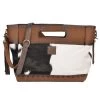 STS Ranchwear Women's Cowhide Flat Rock Tote Bag