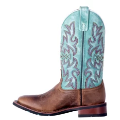 Laredo Women's Anita Square Toe Cowgirl Boots -Western Fashion Ladies e156ffb8f9705488343e48a01bb0bdd0
