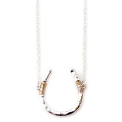 Wyo-Horse Women's Wire Wrapped Horseshoe Necklace -Western Fashion Ladies fe961cecaf77930dad74d245d75142aa