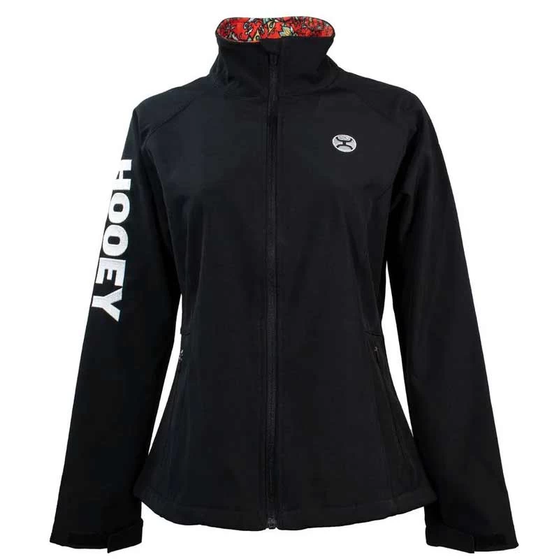 Hooey Brands Women's Floral Lining Softshell Jacket 1 Hooey Brands Women's Floral Lining Softshell Jacket
