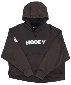 Hooey Women's Roomy Cropped Logo Hoodie
