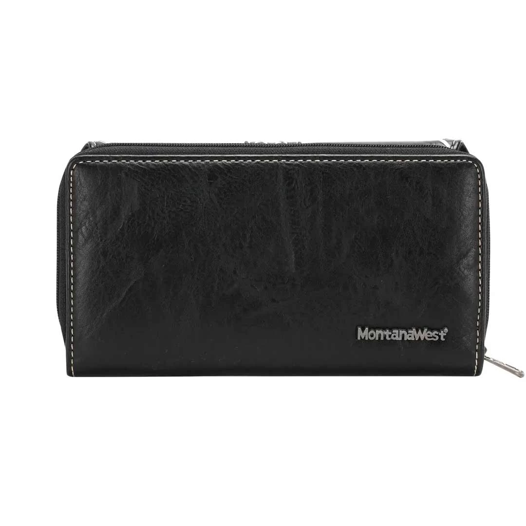 Montana West Concho Collection Cross Stitch Wallet 2 Montana West Concho Collection Cross Stitch Wallet - Image 2