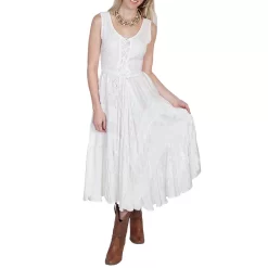 Scully Women's Lace-Up Front Paneled Dress -Western Fashion Ladies img12709 scully women s lace up front paneled dress
