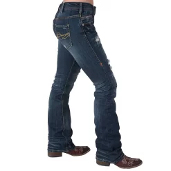 Cowgirl Tuff Women's Tear It Up Bootcut Jeans -Western Fashion Ladies img15368 cowgirl tuff women s tear it up bootcut jeans