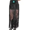 Pat Dahnke Women's Turquoise Pie Fringe Belt