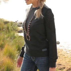 Cruel Denim Women's French Terry Sweatshirt -Western Fashion Ladies img18195 cruel denim women s french terry sweatshirt