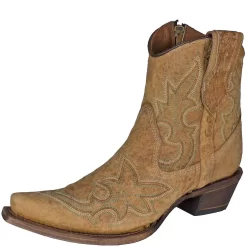 Circle G Women's Embroidered Ankle Cowgirl Boots 21 Circle G Women's Embroidered Ankle Cowgirl Boots -Western Fashion Ladies img18951 circle g women s embroidered ankle cowgirl boots