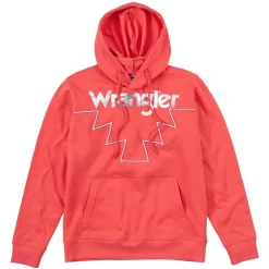 Wrangler Women's Retro Metallic Logo Hoodie -Western Fashion Ladies img19710 wrangler women s retro metallic logo hoodie