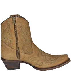 Circle G Women's Embroidered Ankle Cowgirl Boots 23 Circle G Women's Embroidered Ankle Cowgirl Boots -Western Fashion Ladies img22034 circle g women s embroidered ankle cowgirl boots