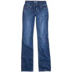Wrangler Women's Retro Mae Aztec Pocket Bootcut Jeans -Western Fashion Ladies img24535 wrangler women s retro mae aztec pocket bootcut jeans