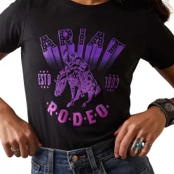 Ariat Women's Vintage Rodeo T-Shirt -Western Fashion Ladies img25430 ariat women s vintage rodeo t shirt