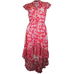 En/Kay Women's Floral Print Hi-Lo Dress -Western Fashion Ladies img25698 en kay women s floral print hi lo dress