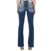 Miss Me Women's Tropical Longhorn Bootcut Jeans