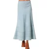 Roper Women's Light Wash Jean Maxi Skirt