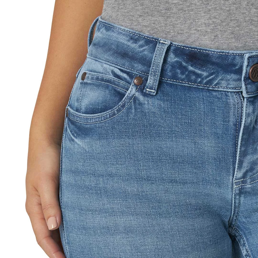 Wrangler Women's Retro Mae Mid Rise Bootcut Jeans 5 Wrangler Women's Retro Mae Mid Rise Bootcut Jeans - Image 5