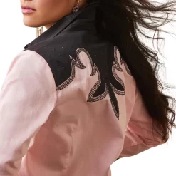 Ariat Women's Dottie Snap Shirt -Western Fashion Ladies img30784 ariat women s dottie snap shirt