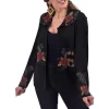 Peruvian Perfection Women's Floral Reversible Blazer