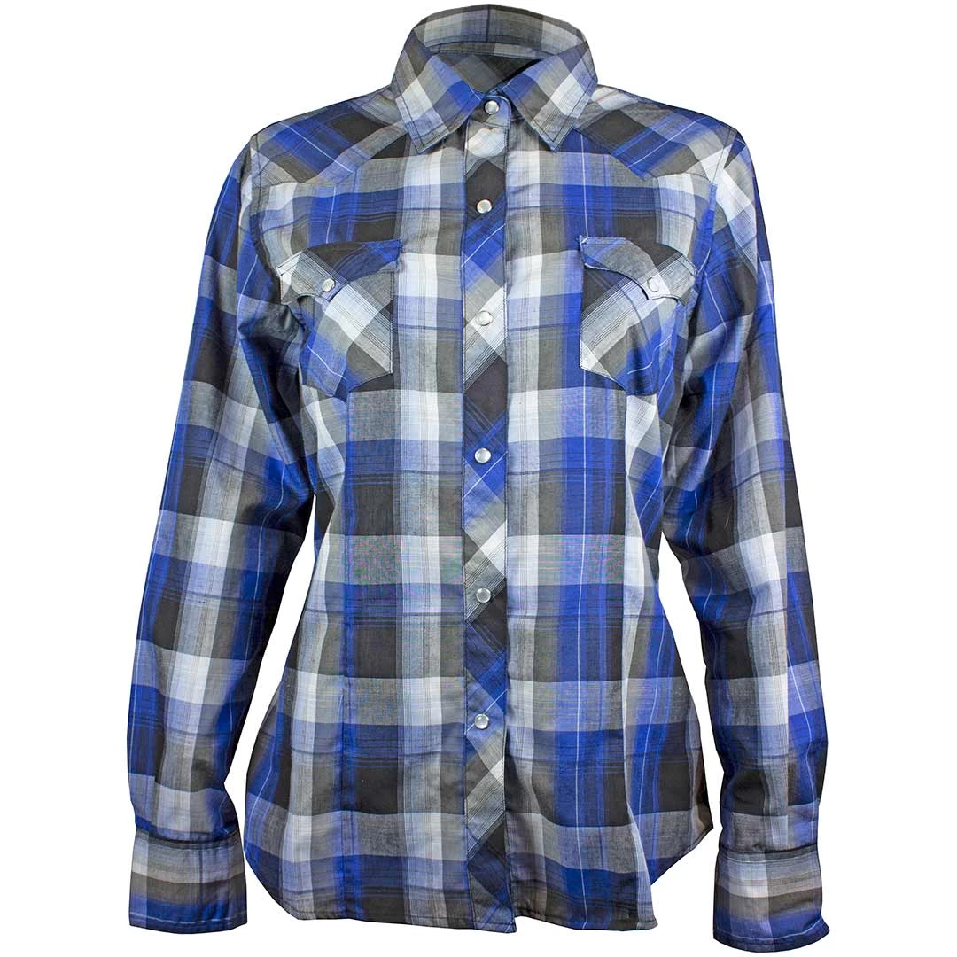 Roper Women's Plaid Snap Shirt 1 Roper Women's Plaid Snap Shirt