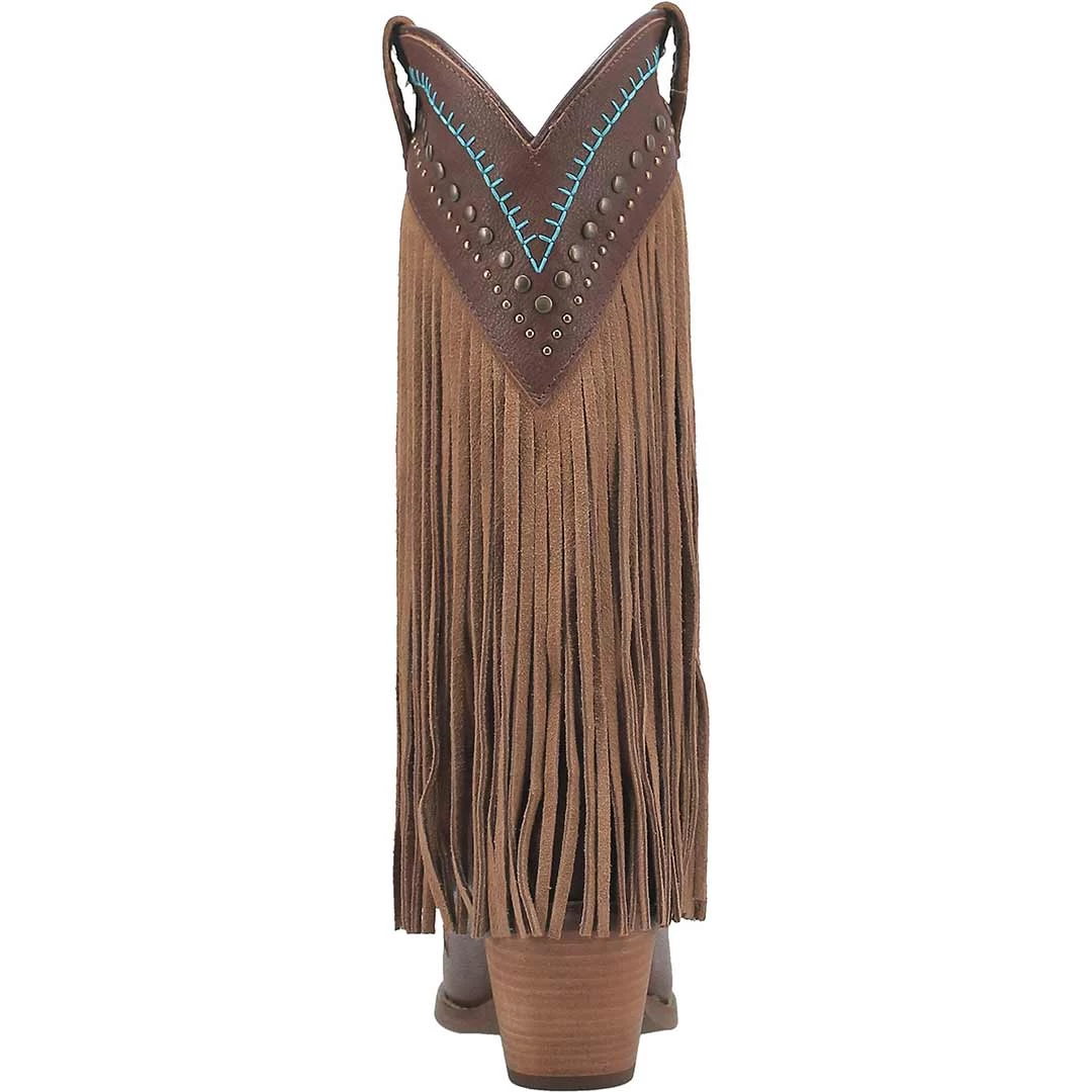 Dingo Women's Gypsy Leather Cowgirl Boots 6 Dingo Women's Gypsy Leather Cowgirl Boots - Image 6