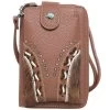 Trinity Ranch Hair-On Cowhide Phone Wallet/Crossbody
