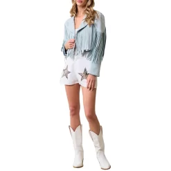 Saints & Hearts Women's Fringe Suede Cropped Jacket 19 Saints & Hearts Women's Fringe Suede Cropped Jacket -Western Fashion Ladies img36743 saints hearts women s fringe suede cropped jacket