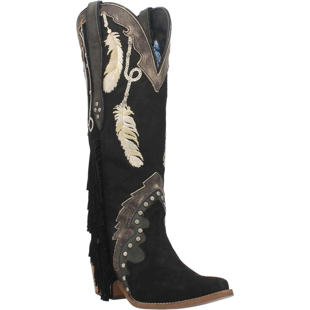 Dingo Women's Dream Catcher Leather Cowgirl Boots 2 Dingo Women's Dream Catcher Leather Cowgirl Boots - Image 2