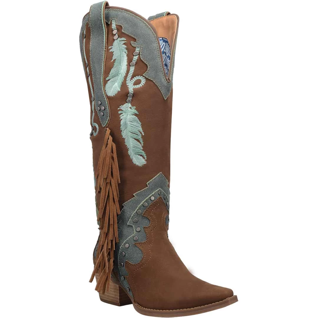 Dingo Women's Dream Catcher Leather Cowgirl Boots 10 Dingo Women's Dream Catcher Leather Cowgirl Boots - Image 10