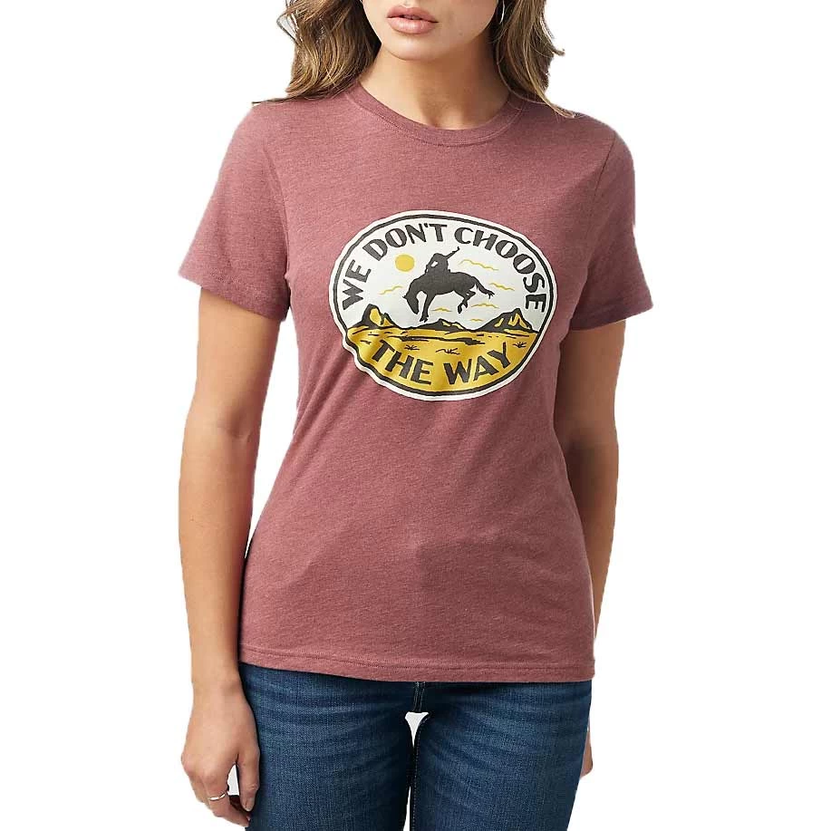 Wrangler X Yellowstone Women's We Don’t Choose T-Shirt 3 Wrangler X Yellowstone Women's We Don’t Choose T-Shirt - Image 3