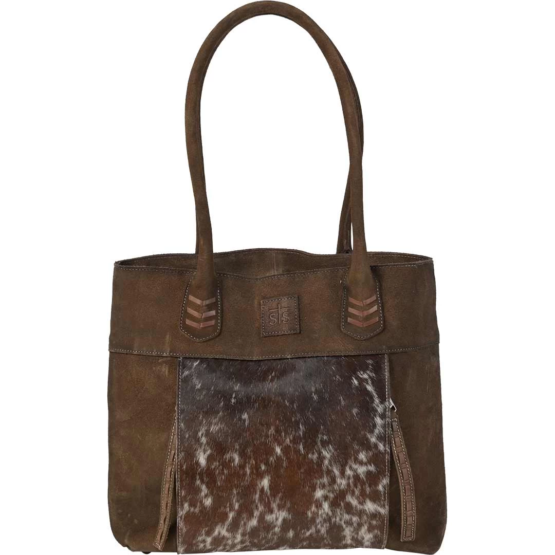 STS Ranchwear Cowhide Saddle Tramp Tote 2 STS Ranchwear Cowhide Saddle Tramp Tote - Image 2