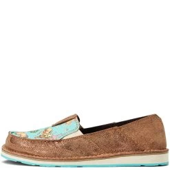 Ariat Women's Bronc Print Cruiser Slip-on Shoes -Western Fashion Ladies img41622 ariat women s bronc print cruiser slip on shoes