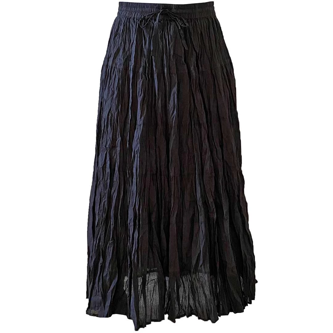 Wondrous Art Wear Women's Solid Tiered Skirt 1 Wondrous Art Wear Women's Solid Tiered Skirt