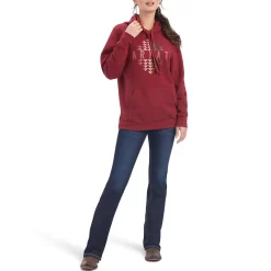 Ariat Women's REAL Beartooth Hoodie -Western Fashion Ladies img43474 ariat women s real beartooth hoodie