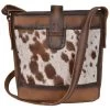 STS Ranchwear Cowhide Derby Bucket Bag