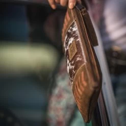 STS Ranchwear Cowhide Saddle Tramp Wristlet -Western Fashion Ladies img43929 sts ranchwear cowhide saddle tramp wristlet