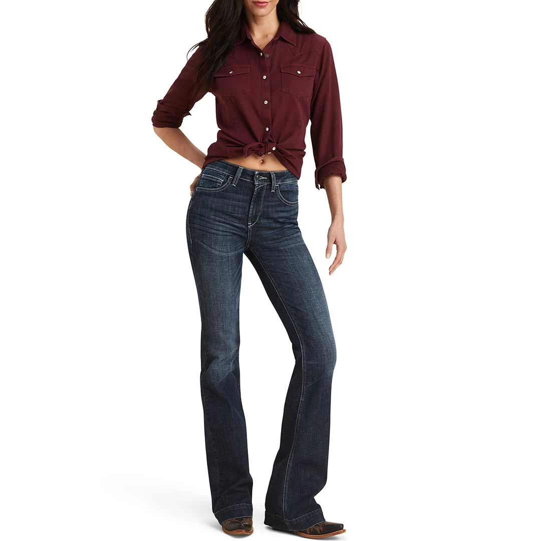 Ariat Women's Slim Fit Ryki Trouser Jeans 6 Ariat Women's Slim Fit Ryki Trouser Jeans - Image 6