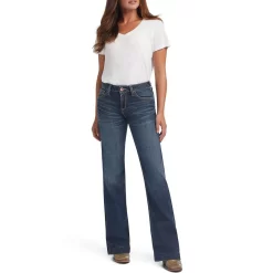 Ariat Women's Trouser Perfect Rise Maggie Wide Leg Jeans -Western Fashion Ladies img45211 ariat women s trouser perfect rise maggie wide leg jeans