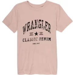 Wrangler Women's Retro Text Logo Graphic T-Shirt -Western Fashion Ladies img46133 wrangler women s retro text logo graphic t shirt