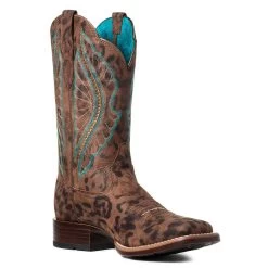 Ariat Women's Primetime Square Toe Cowgirl Boots -Western Fashion Ladies img48650 ariat women s primetime square toe cowgirl boots