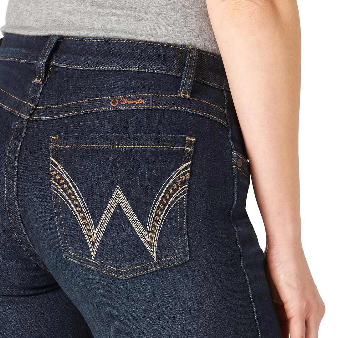 Wrangler Women's Q-Baby Ultimate Riding Bootcut Jeans 4 Wrangler Women's Q-Baby Ultimate Riding Bootcut Jeans - Image 4