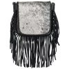 Montana West 100% Real Leather Hair-On Crossbody