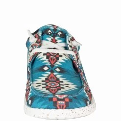 Roper Women's Aztec Canvas Slip-On Shoes -Western Fashion Ladies img52683 roper women s aztec canvas slip on shoes