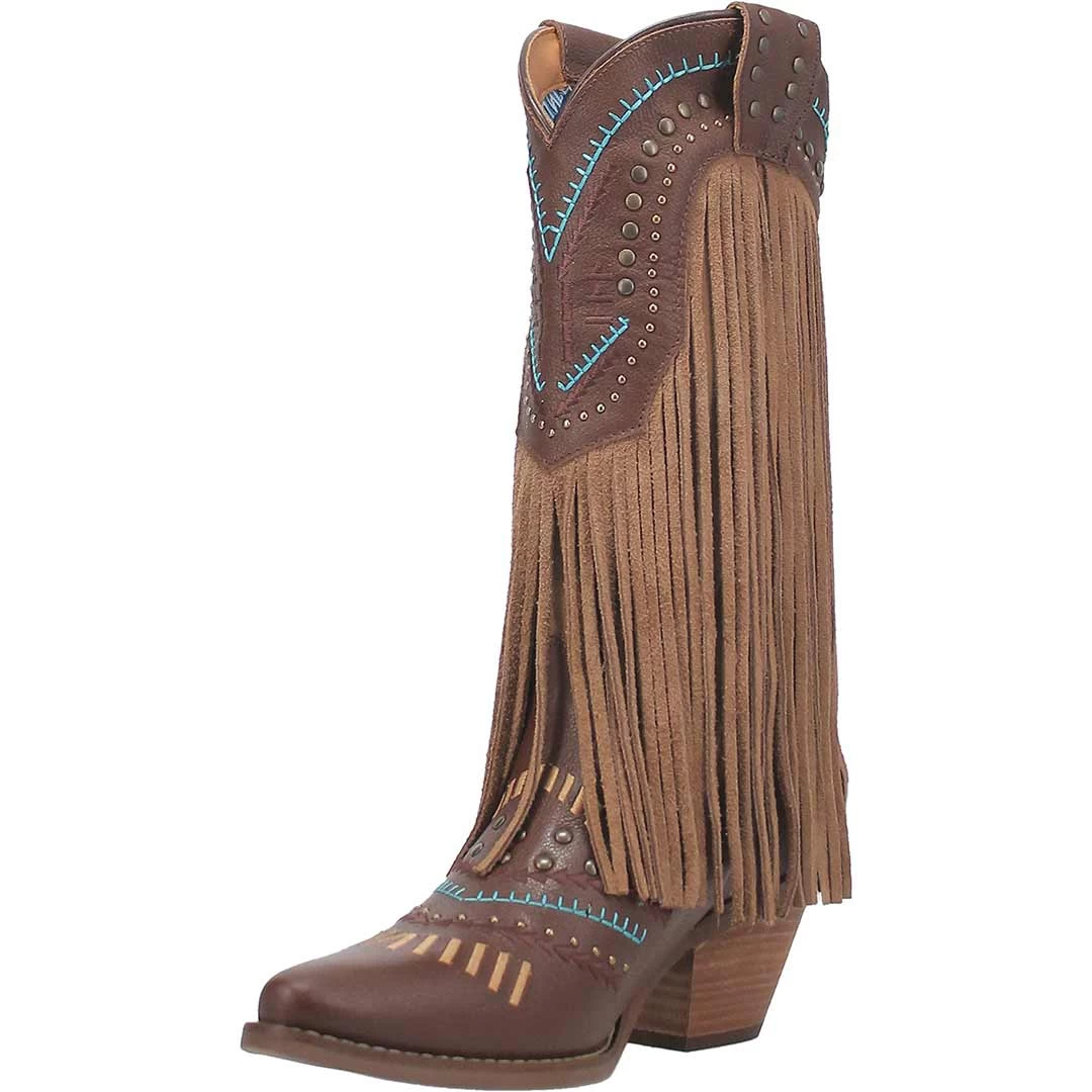 Dingo Women's Gypsy Leather Cowgirl Boots 1 Dingo Women's Gypsy Leather Cowgirl Boots