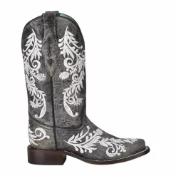 Corral Women's Glow In The Dark Square Toe Cowgirl Boots -Western Fashion Ladies img57963 corral women s glow in the dark square toe cowgirl boots