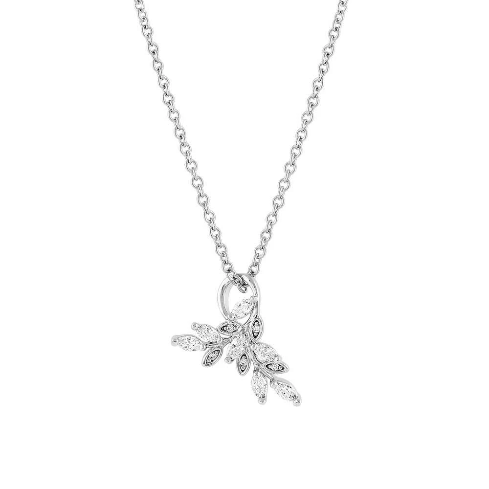 Montana Silversmiths Frozen Leaf Necklace 1 Montana Silversmiths Frozen Leaf Necklace