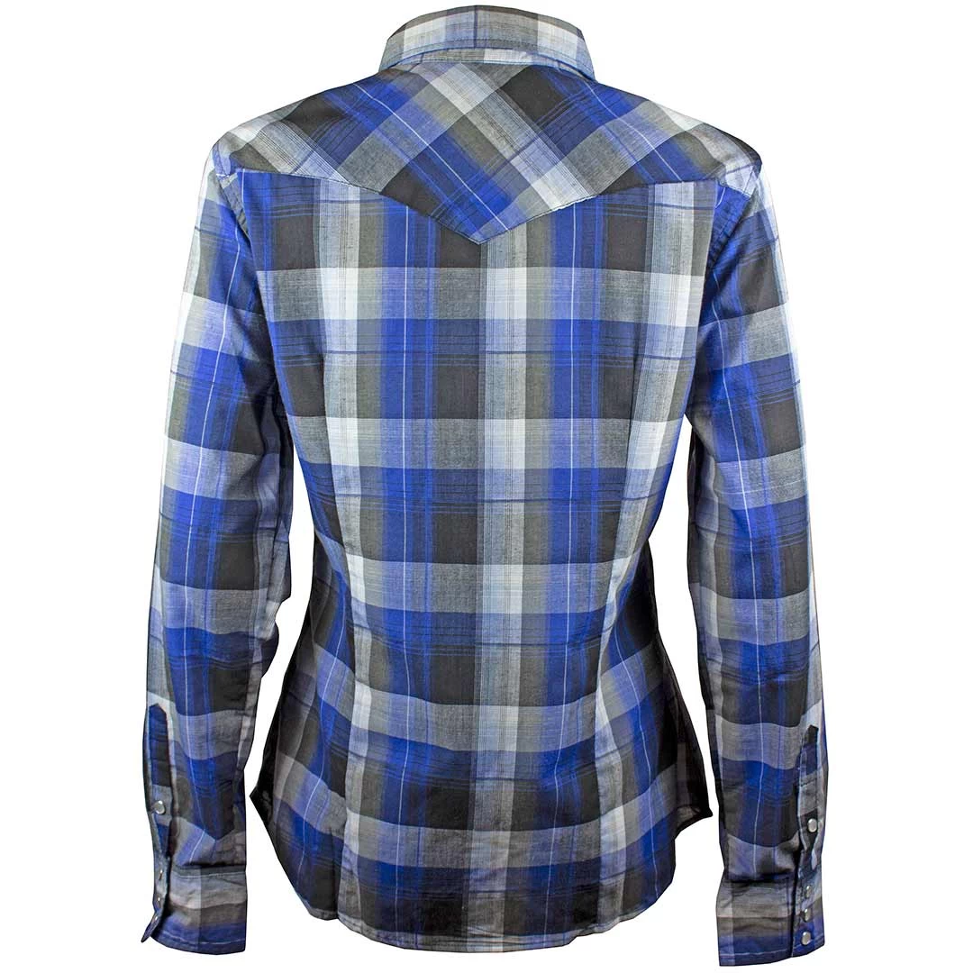 Roper Women's Plaid Snap Shirt 2 Roper Women's Plaid Snap Shirt - Image 2