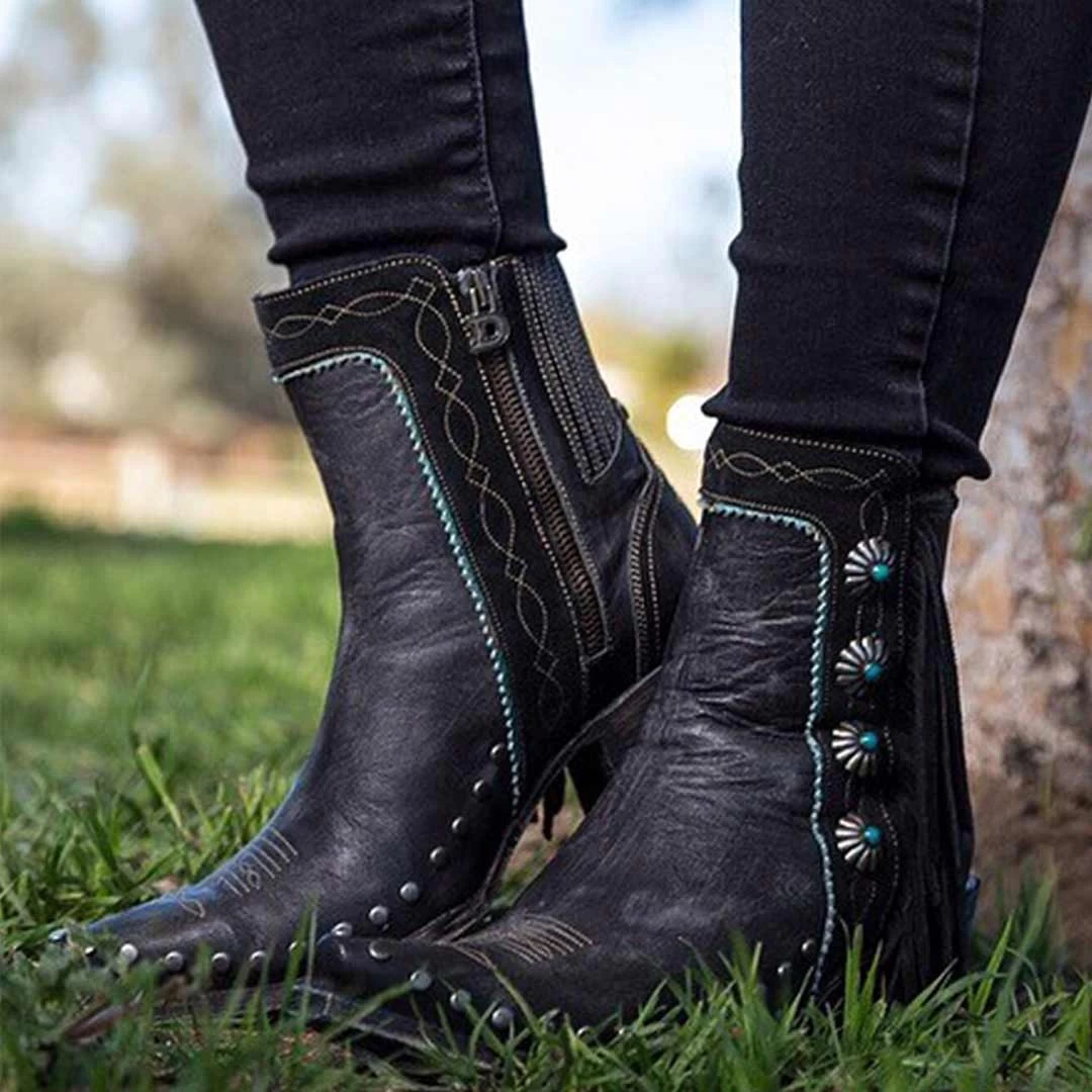 Old Gringo Boots Women's Apache Kid Cowgirl Boots 9 Old Gringo Boots Women's Apache Kid Cowgirl Boots - Image 9