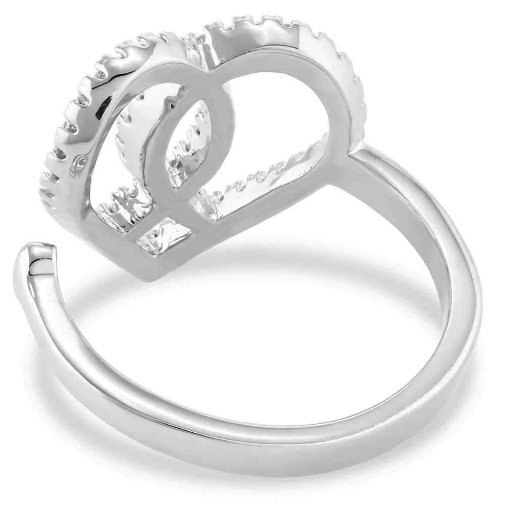 Montana Silversmiths Connected In Faith Light Heart Ring 2 Montana Silversmiths Connected In Faith Light Heart Ring - Image 2