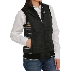 Cinch Women's Quilted Reversible Stripe Vest 11 Cinch Women's Quilted Reversible Stripe Vest -Western Fashion Ladies img63592 cinch women s quilted reversible stripe vest