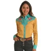 Rock & Roll Cowgirl Women's Retro Western Shirt